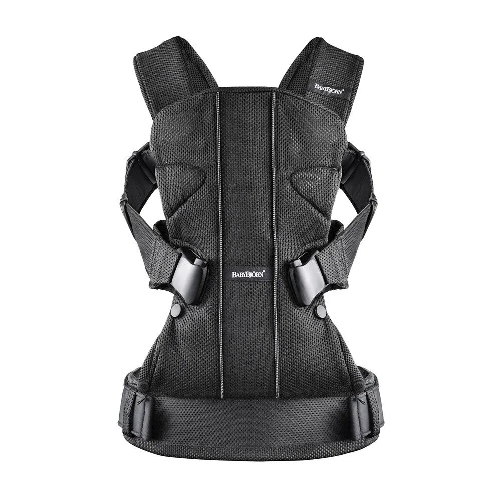 BabyBjorn Baby Carrier One - Black Mesh