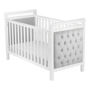 Babymore Velvet Deluxe Cot Bed