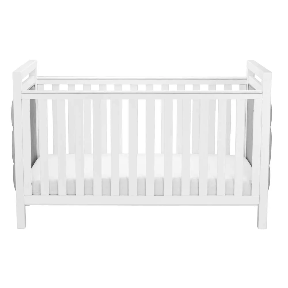 Babymore Velvet Deluxe Cot Bed