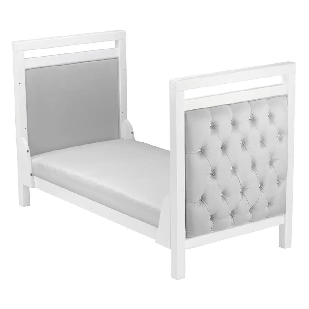 Babymore Velvet Deluxe Cot Bed