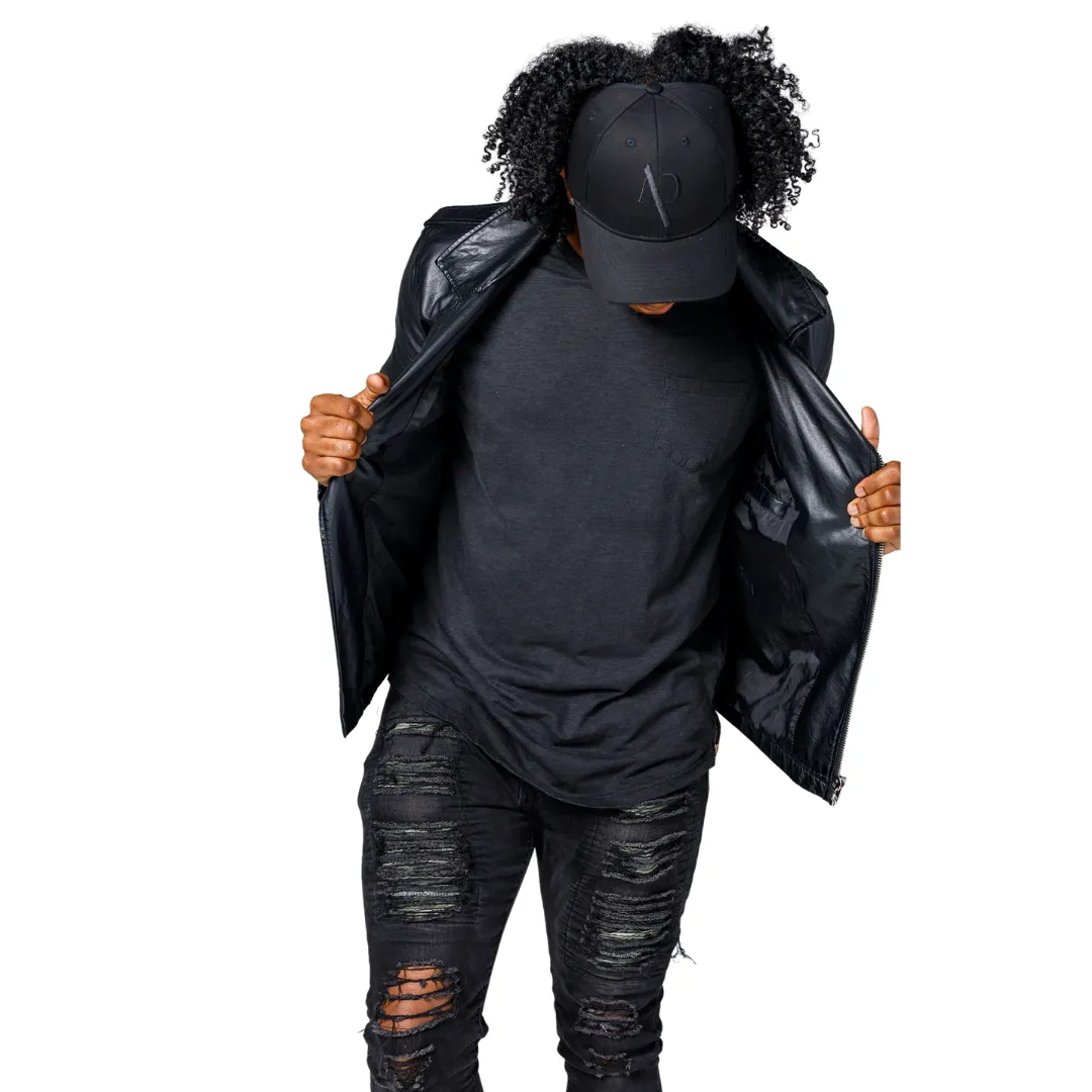 Backless Cap - All Black