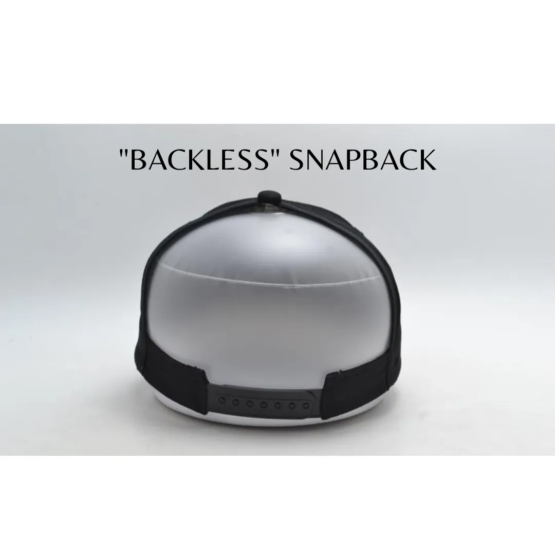 Backless Cap - All Black