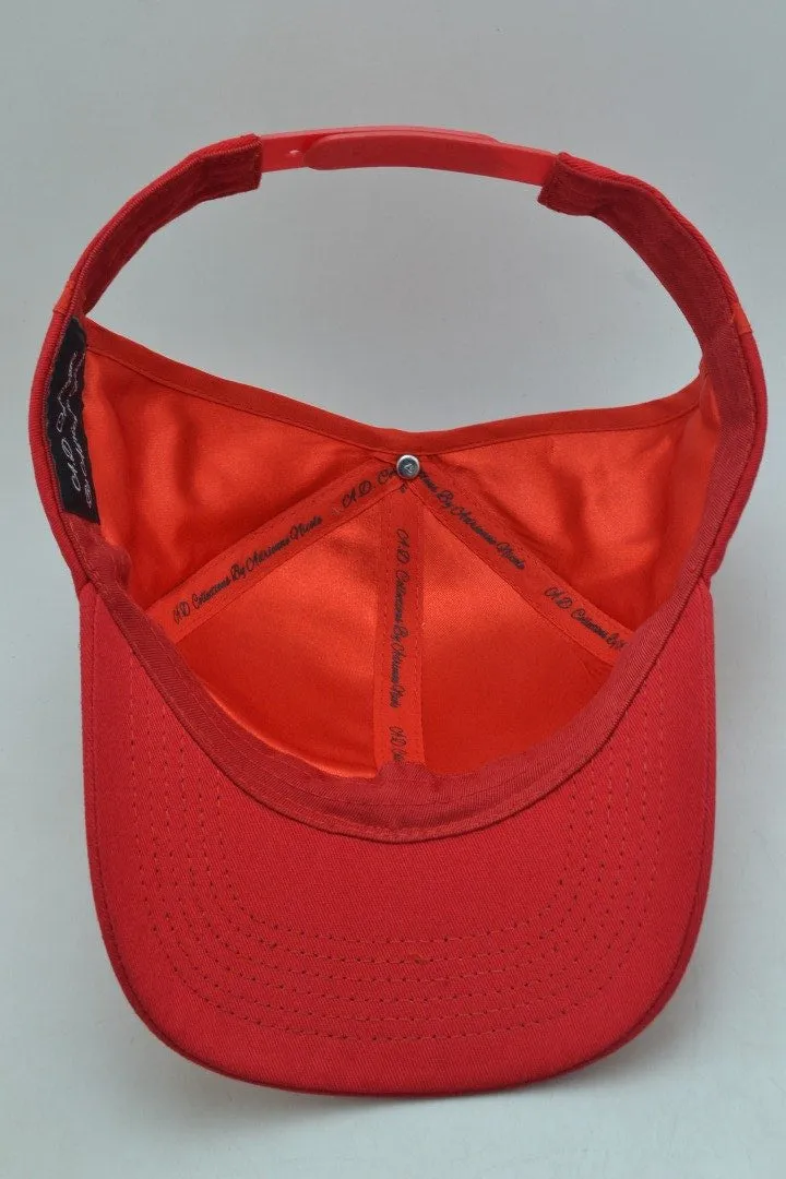 Backless Cap - Red