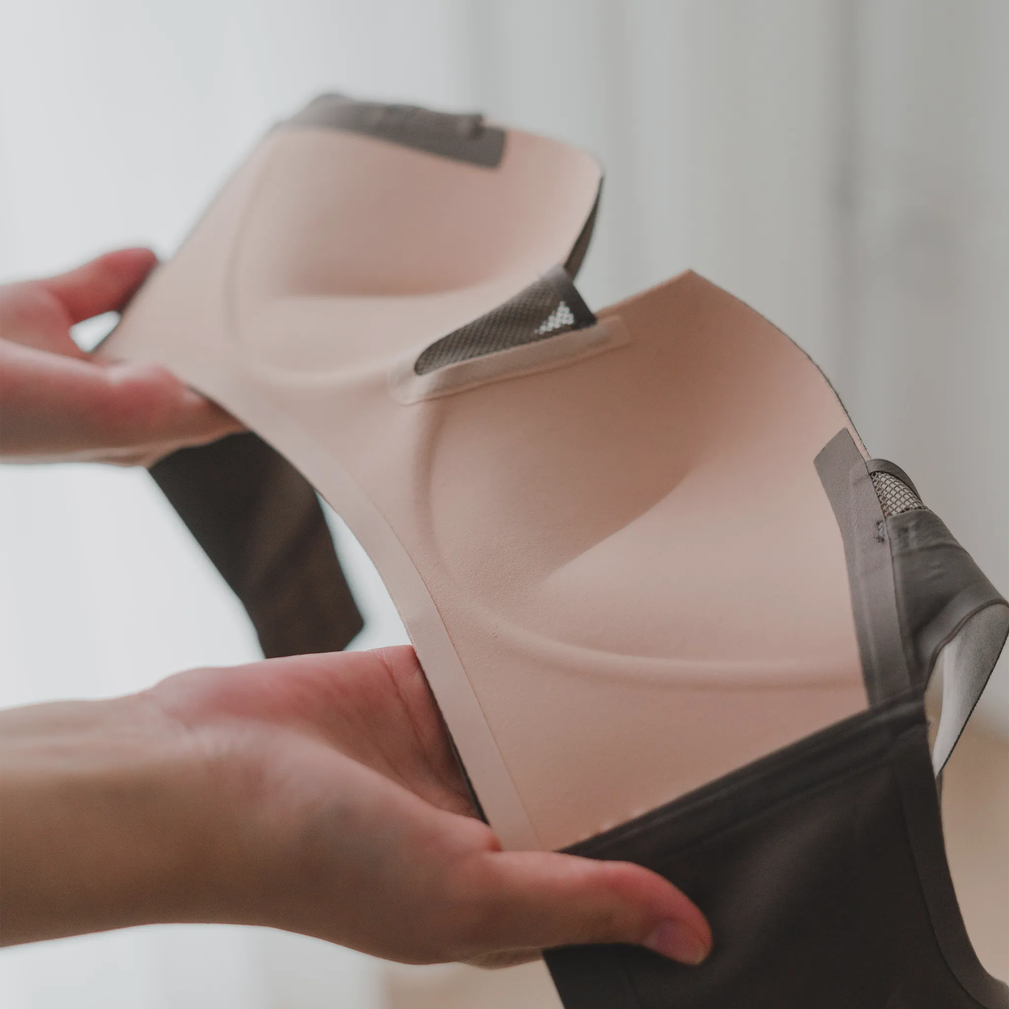 [BACKORDER OPEN] Oompharific! Anti-Slip Super Push Up Seamless Wireless Bra in Pinkish Nude