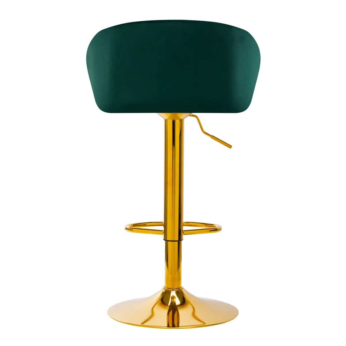 BAR STOOL QS-B16G VELVET GREEN
