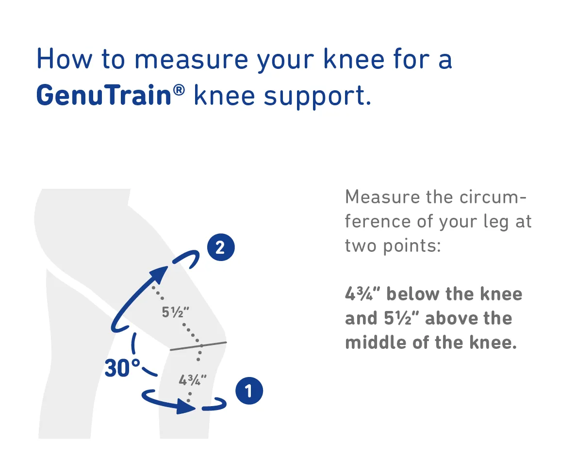 Bauerfeind Medical GenuTrain® - Comfort Knee Brace