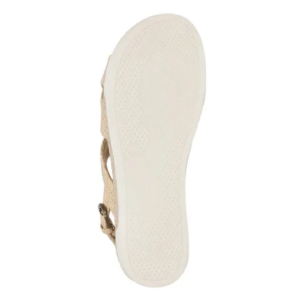 Bella Vita Women's Kato Slingback Woven Sandals Natural Size 8