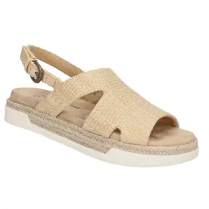 Bella Vita Women's Kato Slingback Woven Sandals Natural Size 8