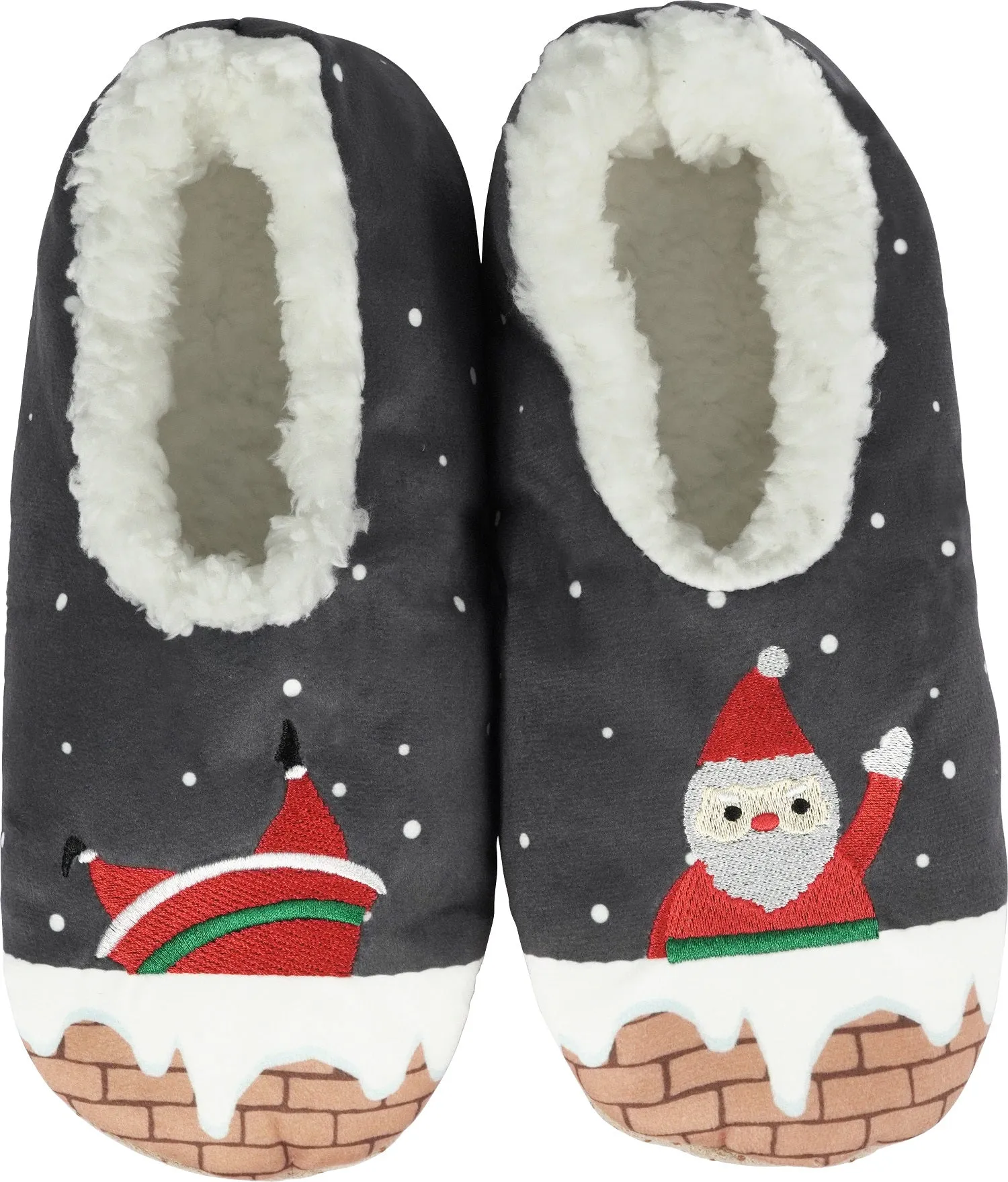 BenSorts Fuzzy Slipper Socks for Women Funny House Slippers with Grips