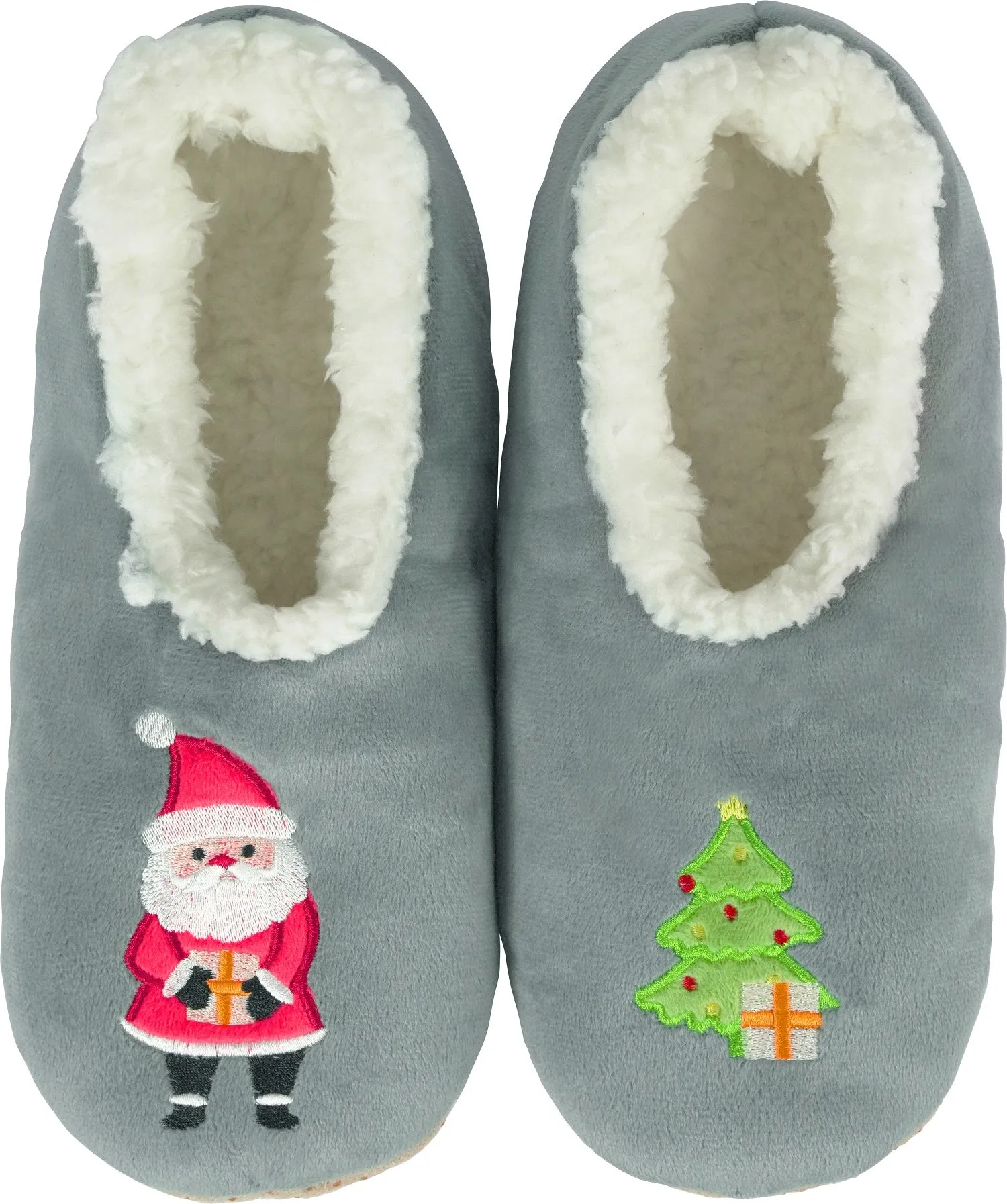 BenSorts Fuzzy Slipper Socks for Women Funny House Slippers with Grips