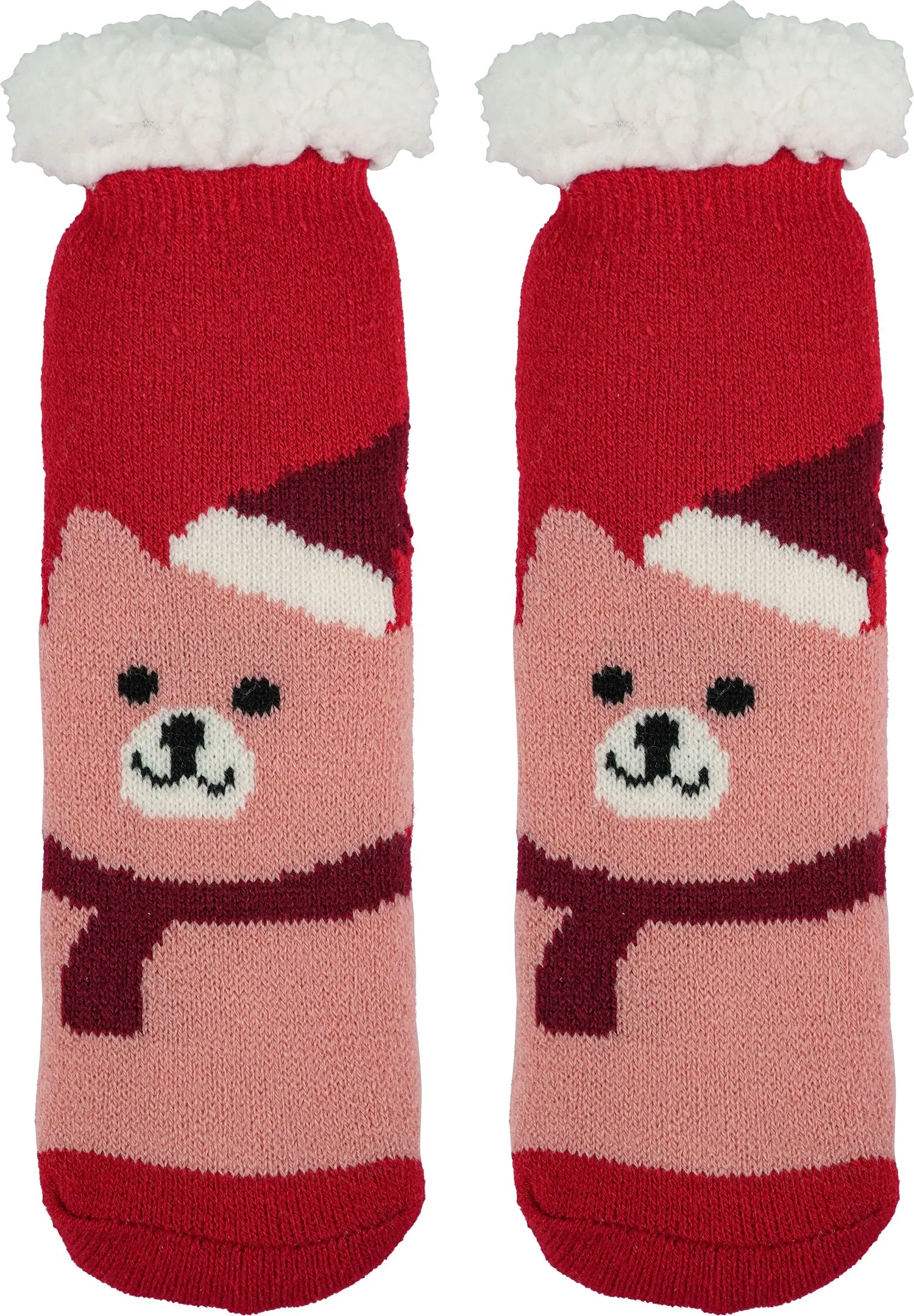 BenSorts Kids Slipper Socks Girls Boys Warm Fuzzy Fleece Christmas Socks Gift Stocking Stuffers