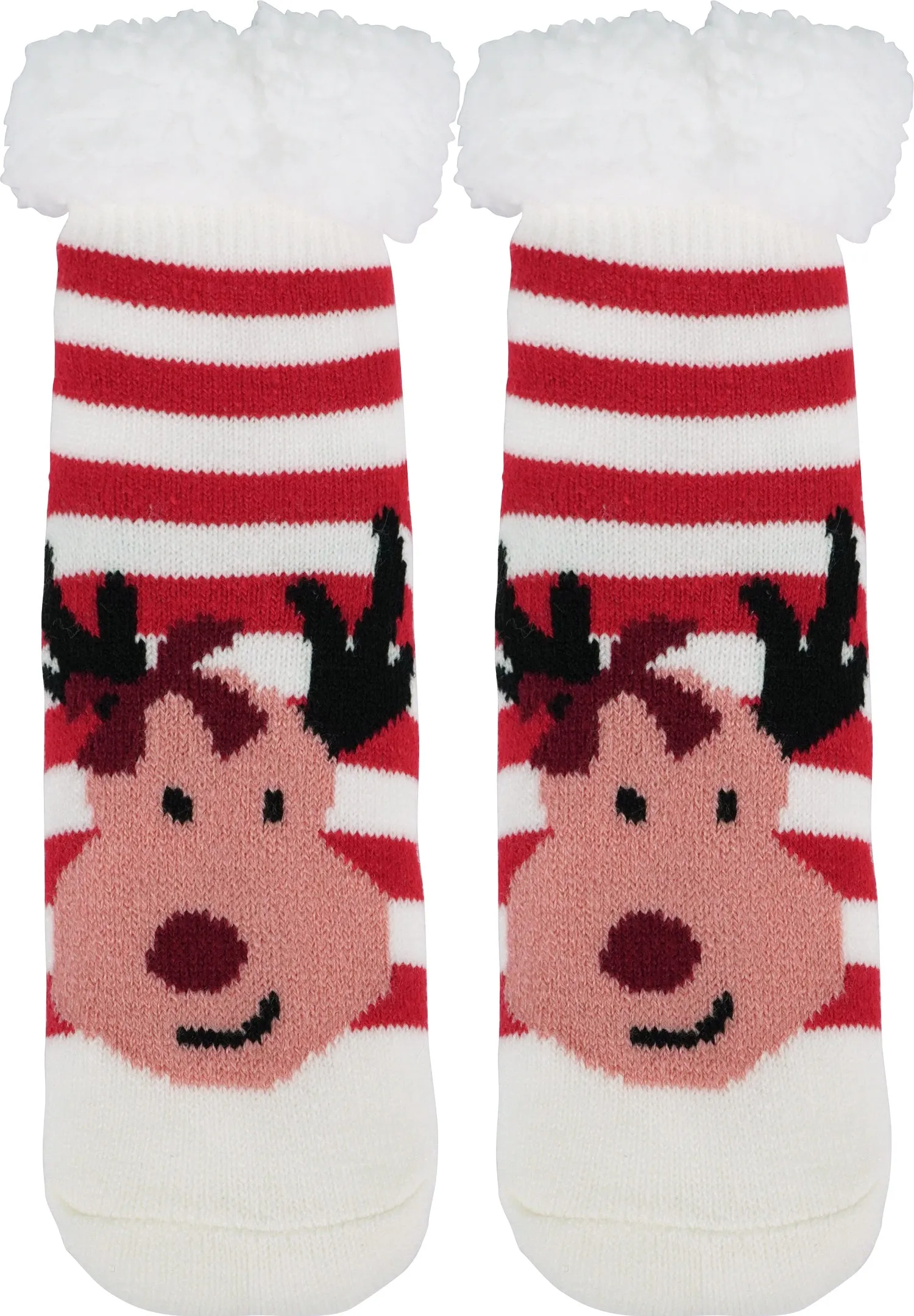 BenSorts Kids Slipper Socks Girls Boys Warm Fuzzy Fleece Christmas Socks Gift Stocking Stuffers