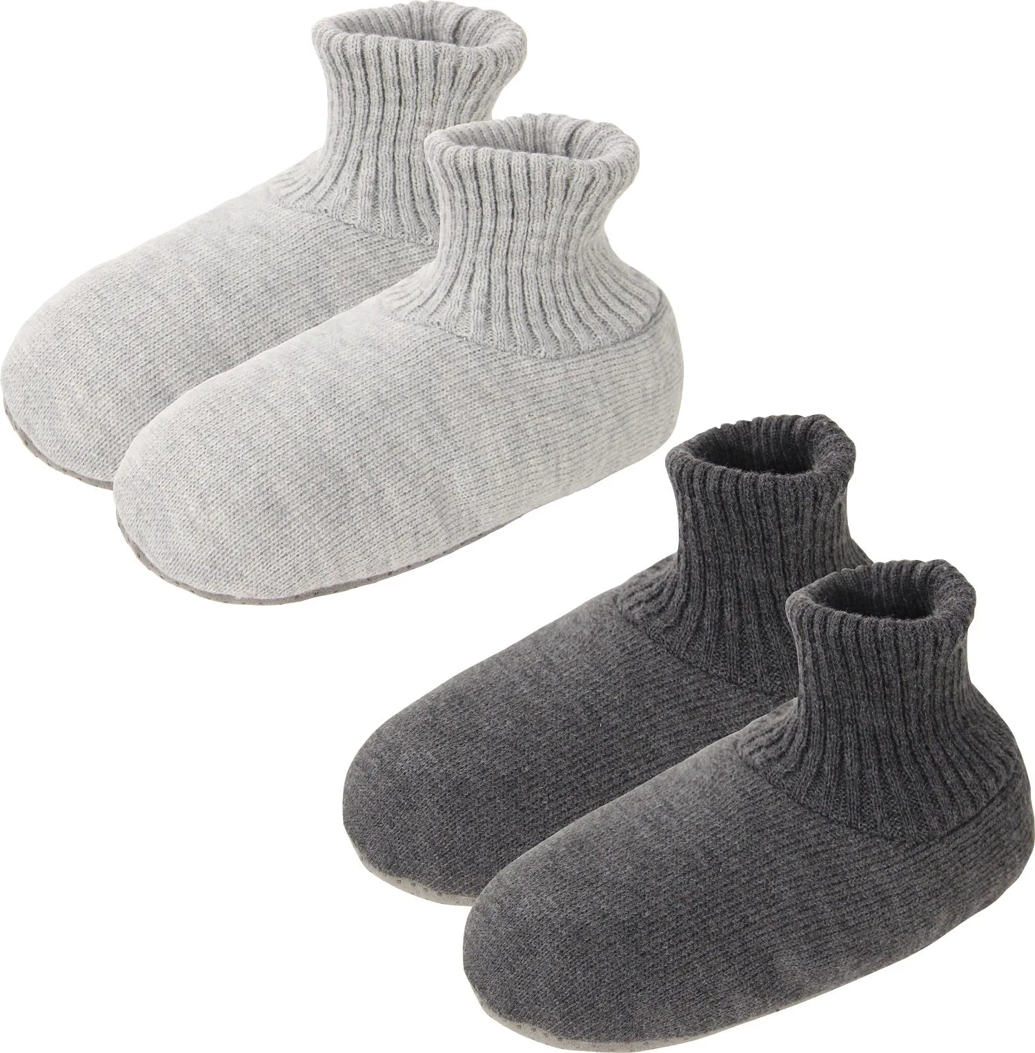 BenSorts Men Fuzzy Slipper Socks with Grippers Non Slip Indoor House Socks Christmas Gifts
