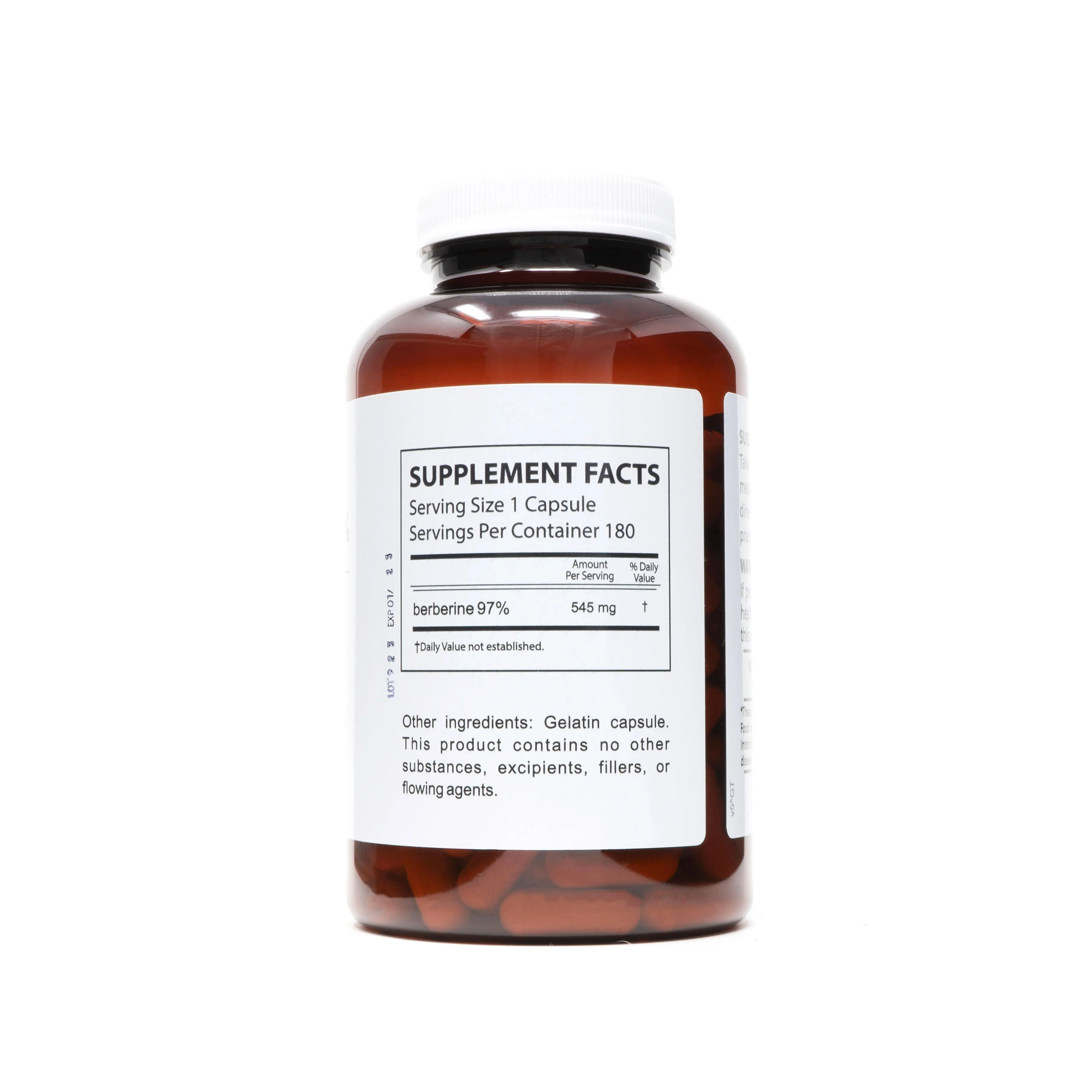 Berberine 97% 180 Capsules PH