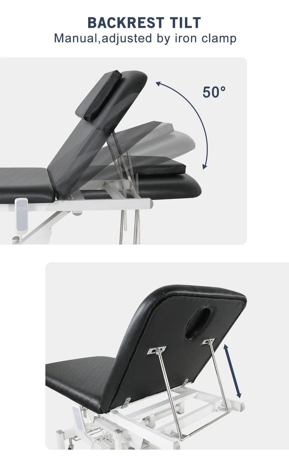 Beverly Electric Beauty Bed black BA-30E