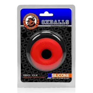 Big Ox Cockring Red Ice