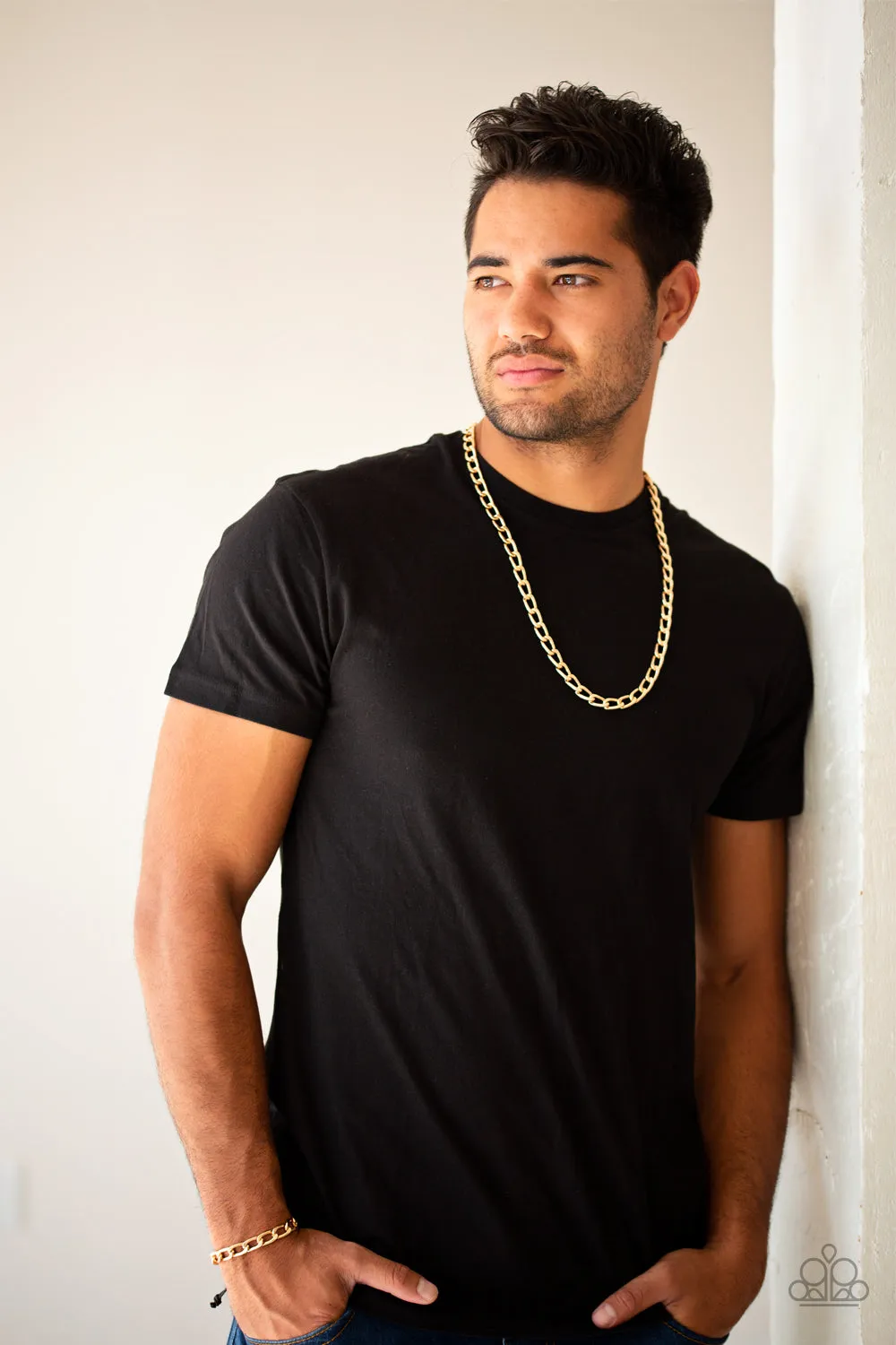 Big Win - Gold Urban Necklace