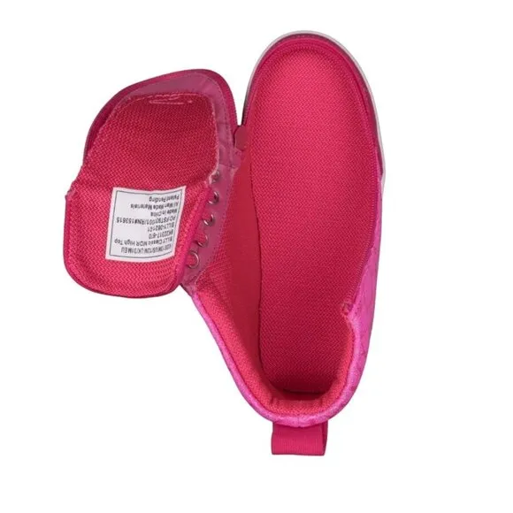 Billy Classic D/R Pink Print Sneakers Size 9 XDR Extra Wide With Zipper Closure