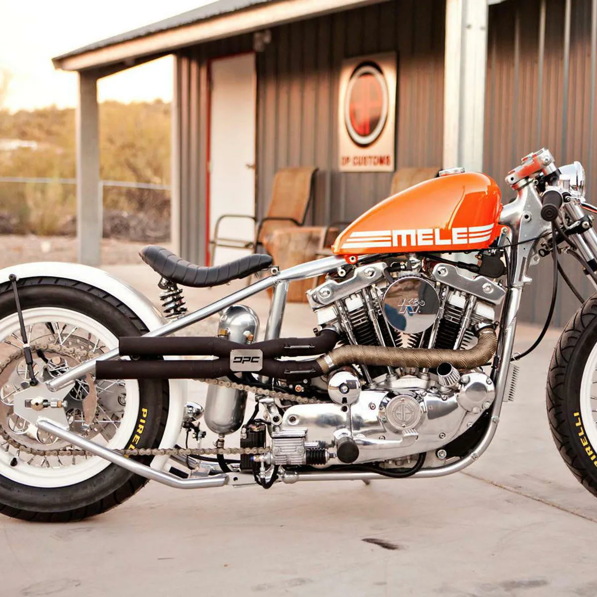 Biltwell Slimline Seat, Diamond Stitch