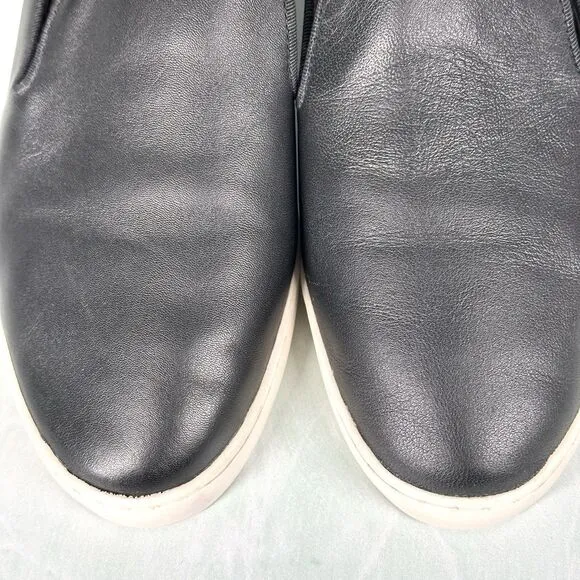 Birdies Shoes Women’s Size 9.5 The Swift Black Smooth Leather Slip On Sneaker