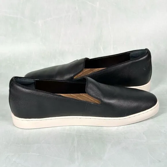 Birdies Shoes Women’s Size 9.5 The Swift Black Smooth Leather Slip On Sneaker