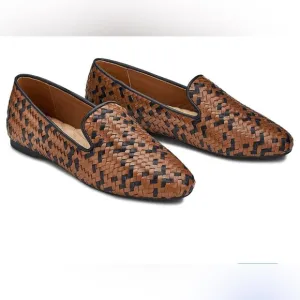 Birdies Woven Leather Flats size 8