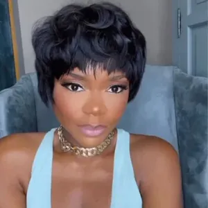 Black Fashion Short Bob Wig