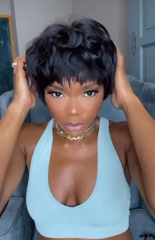 Black Fashion Short Bob Wig