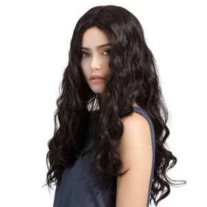 Black sex Long wave curls hair