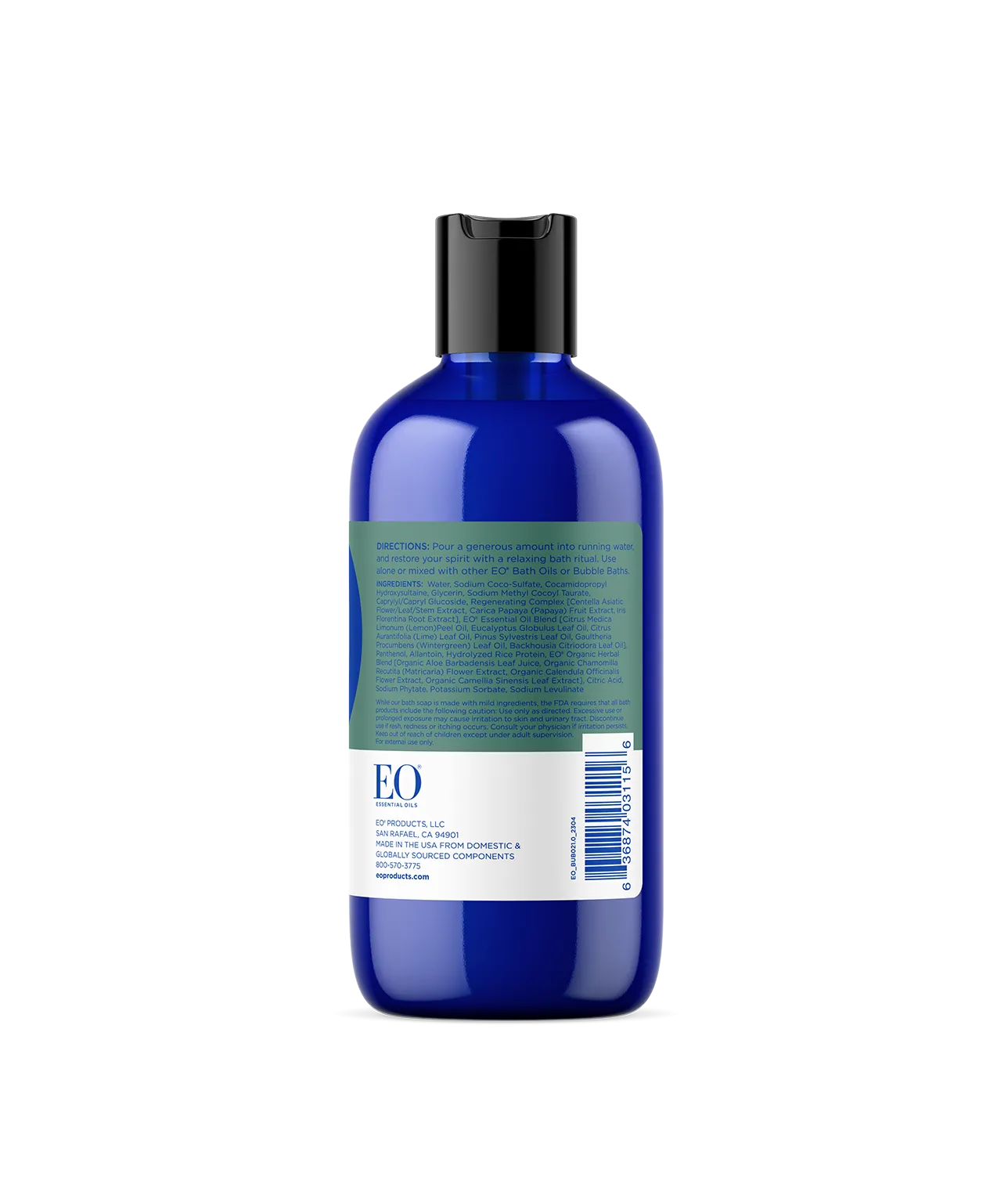 Body Boost Bubble Bath in Eucalyptus Lemon