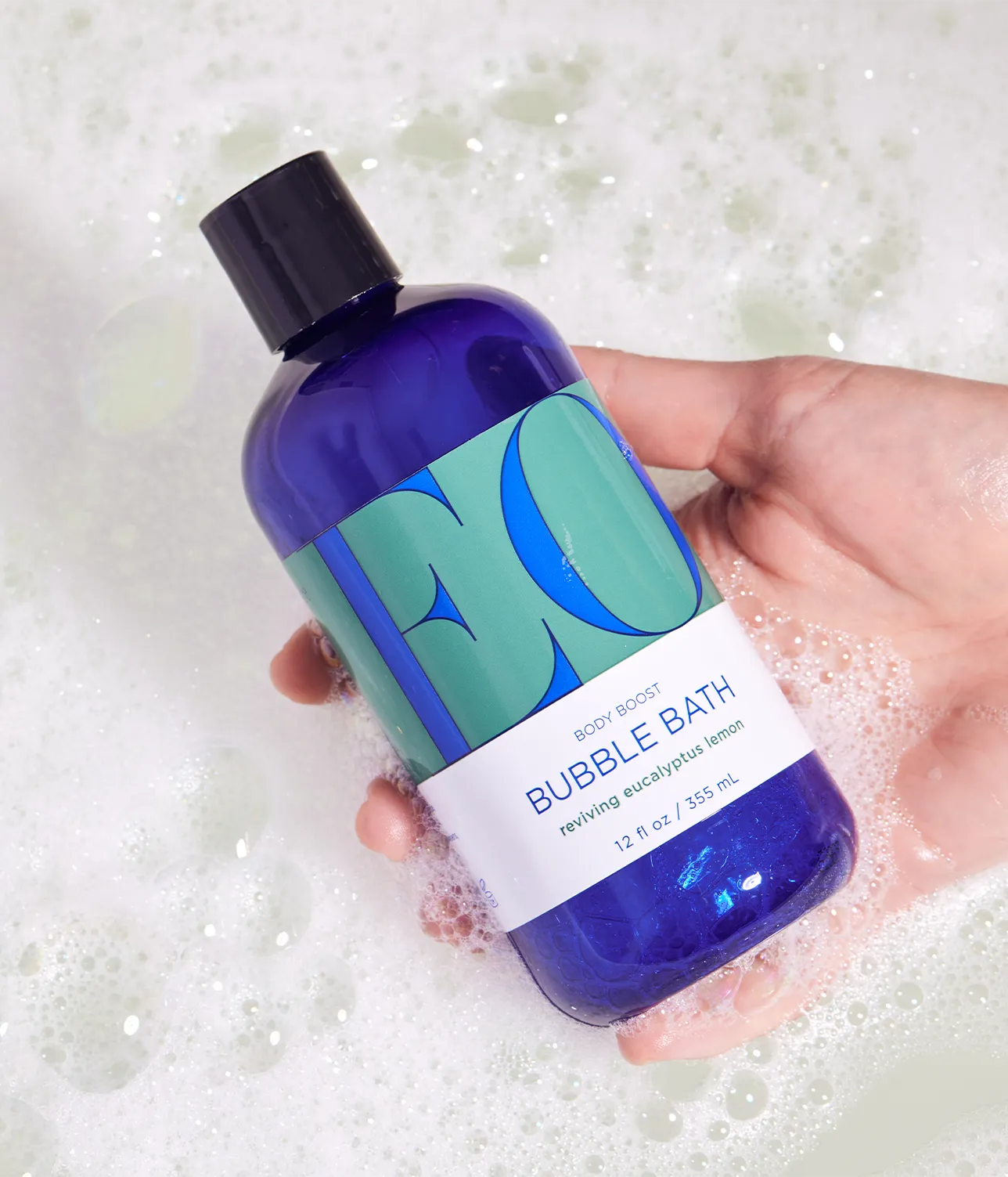 Body Boost Bubble Bath in Eucalyptus Lemon