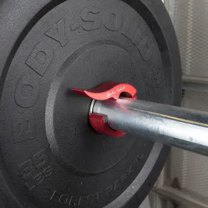 Body Solid Roepke Olympic Bar Collars, Solid Aluminum Construction