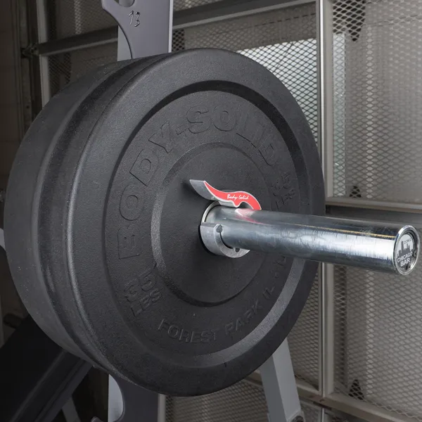 Body Solid Roepke Olympic Bar Collars, Solid Aluminum Construction