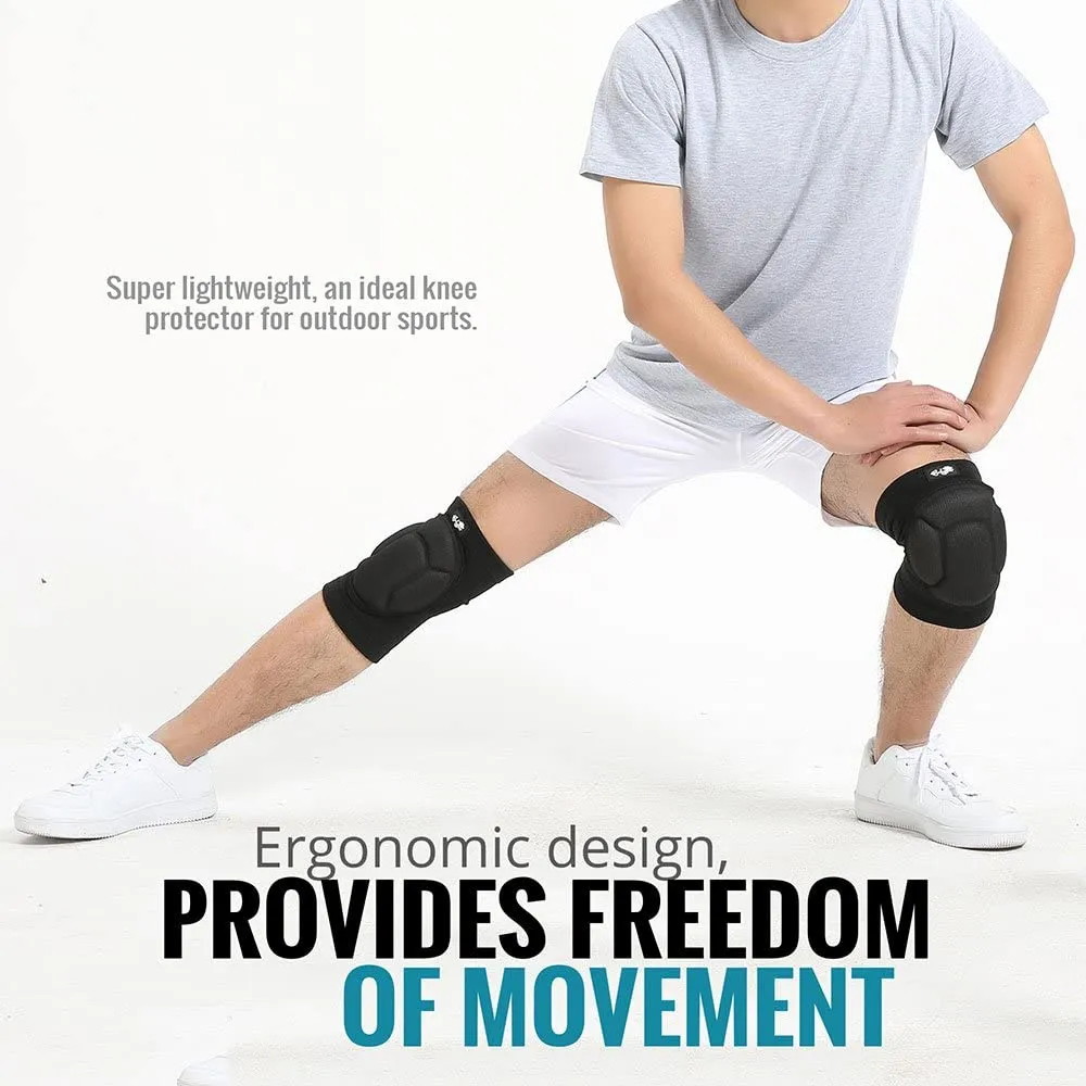 Bodyprox Protective Knee Pads, Thick Sponge Anti-Slip, Collision Avoidance Knee Sleeve