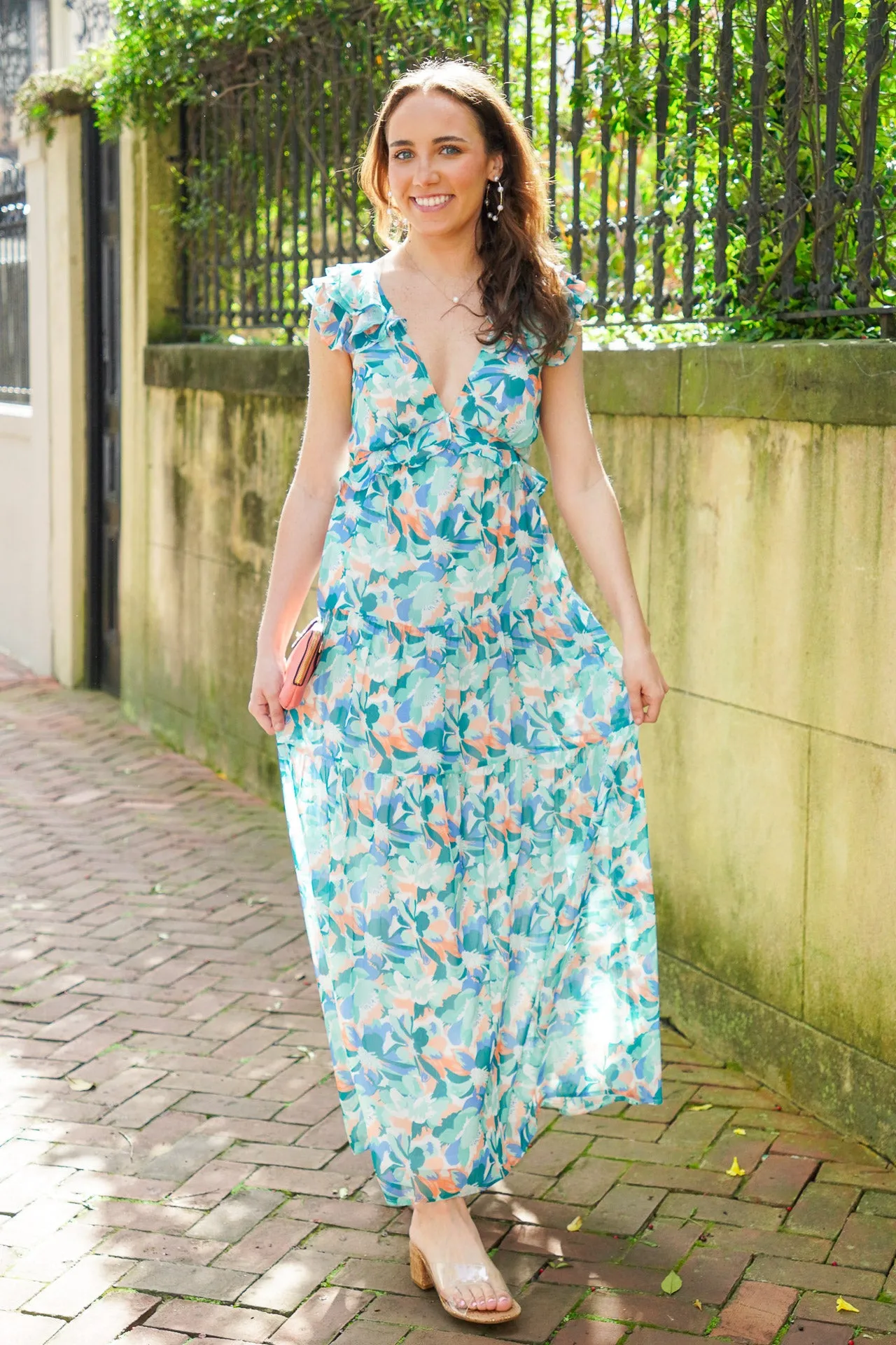 Botanical Dream Maxi Dress