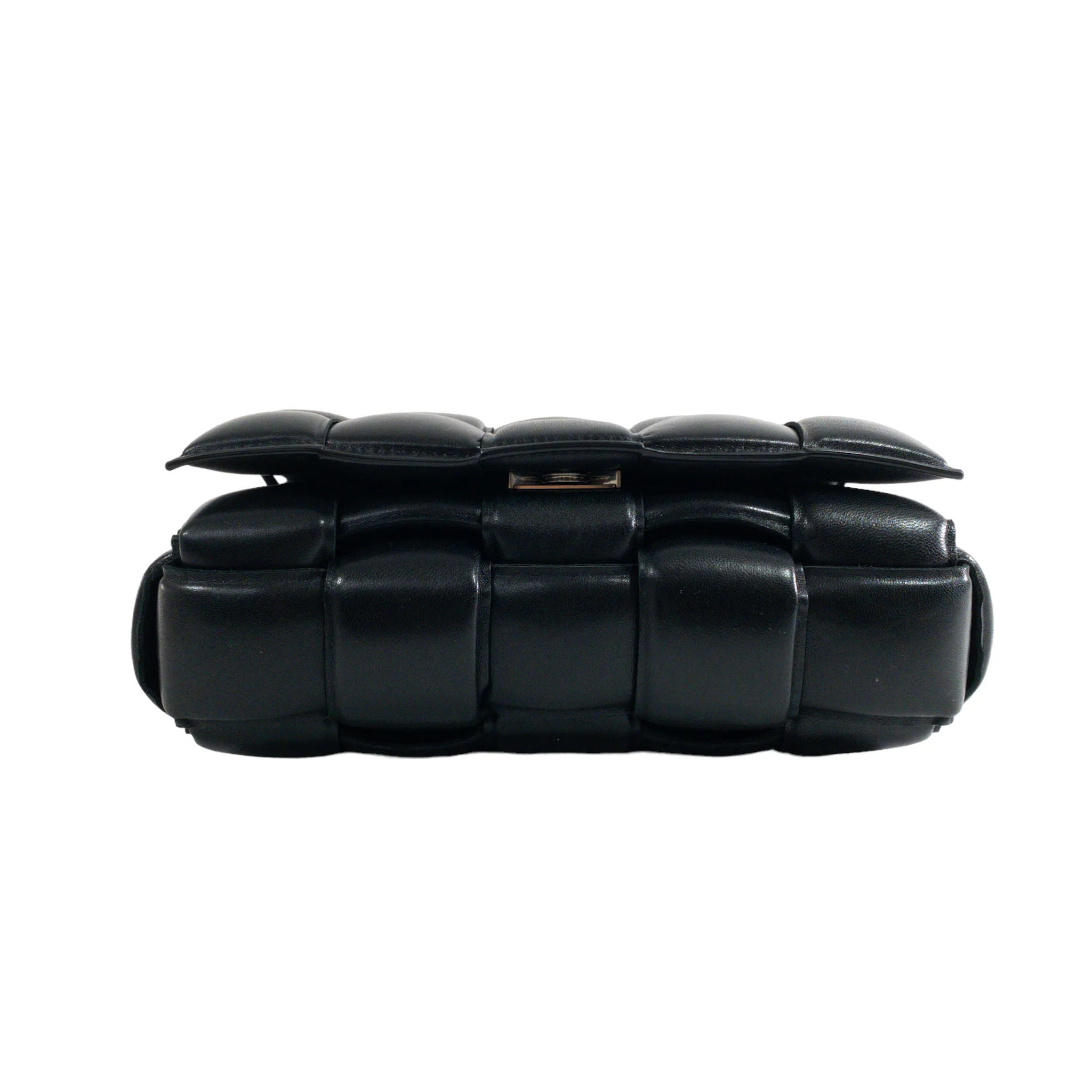 Bottega Veneta Black Padded Cassette Bag