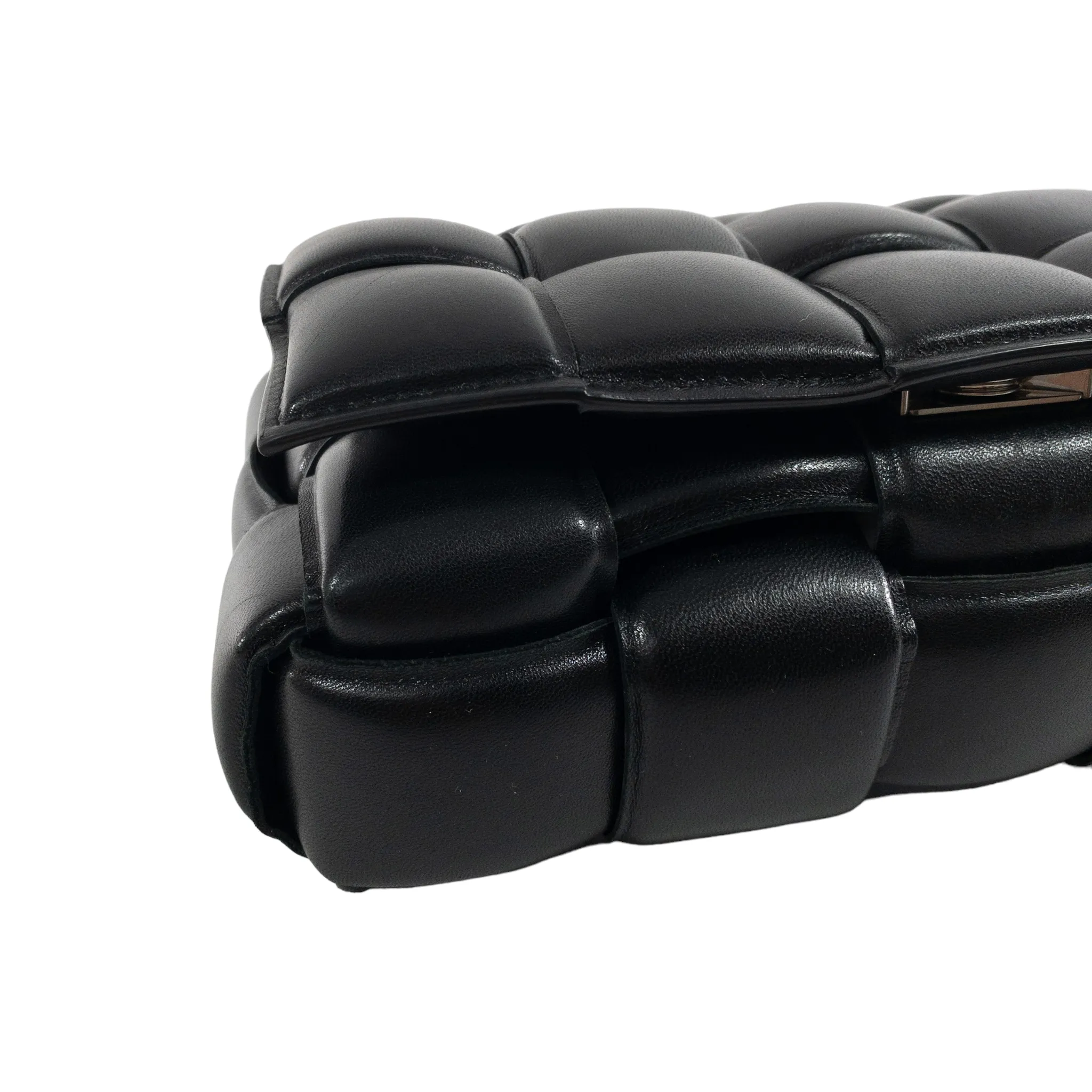 Bottega Veneta Black Padded Cassette Bag