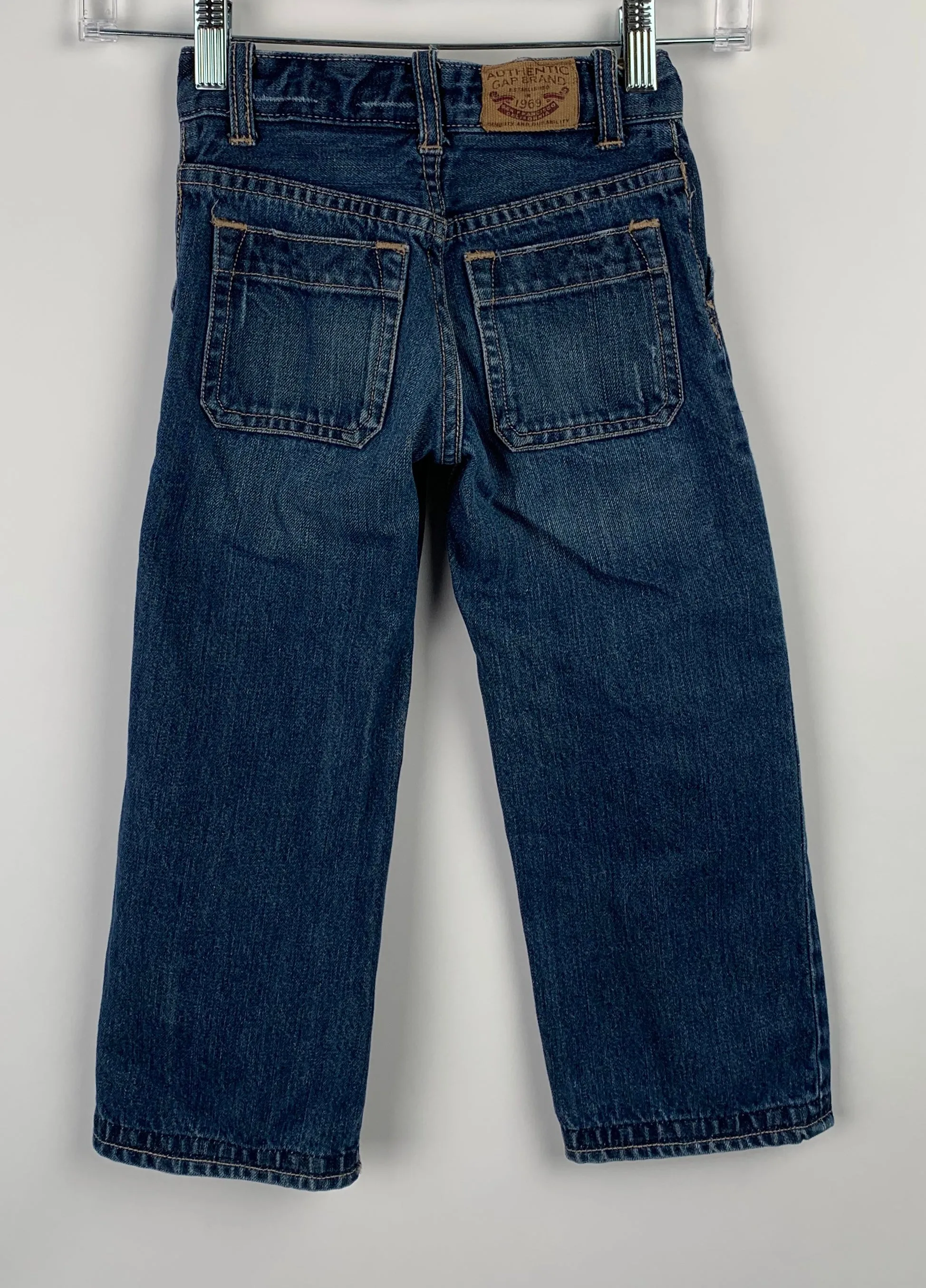 BOY SIZE 4/5 YEARS - Baby GAP, Loose Fit, Cotton Jeans EUC B57