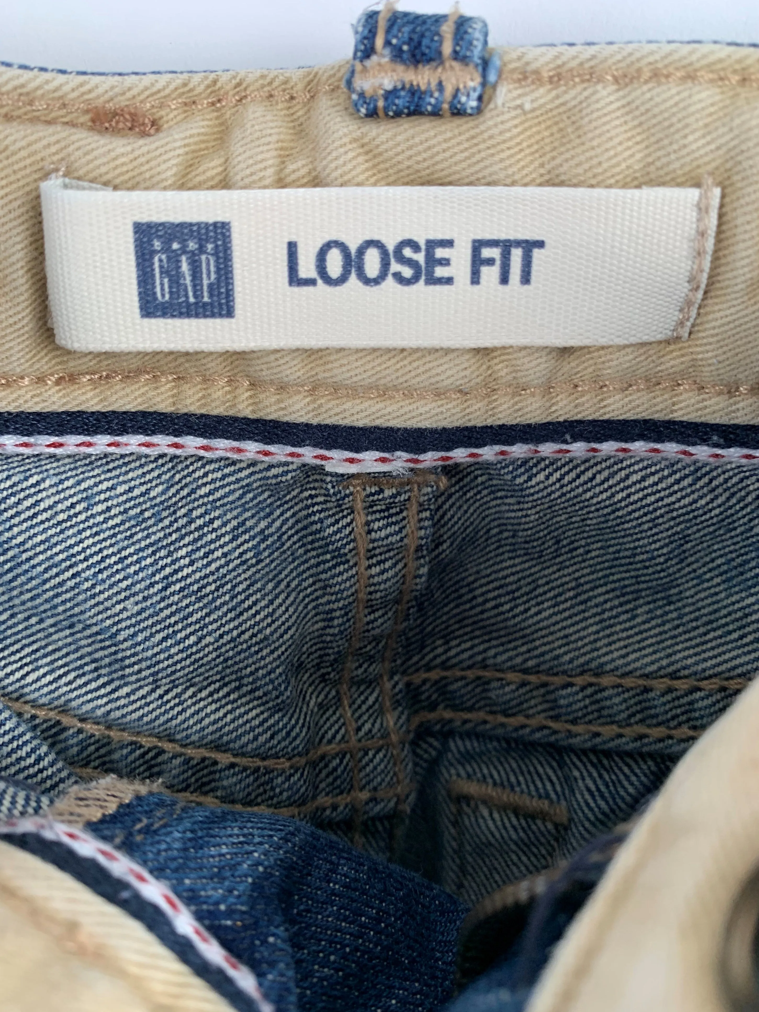 BOY SIZE 4/5 YEARS - Baby GAP, Loose Fit, Cotton Jeans EUC B57