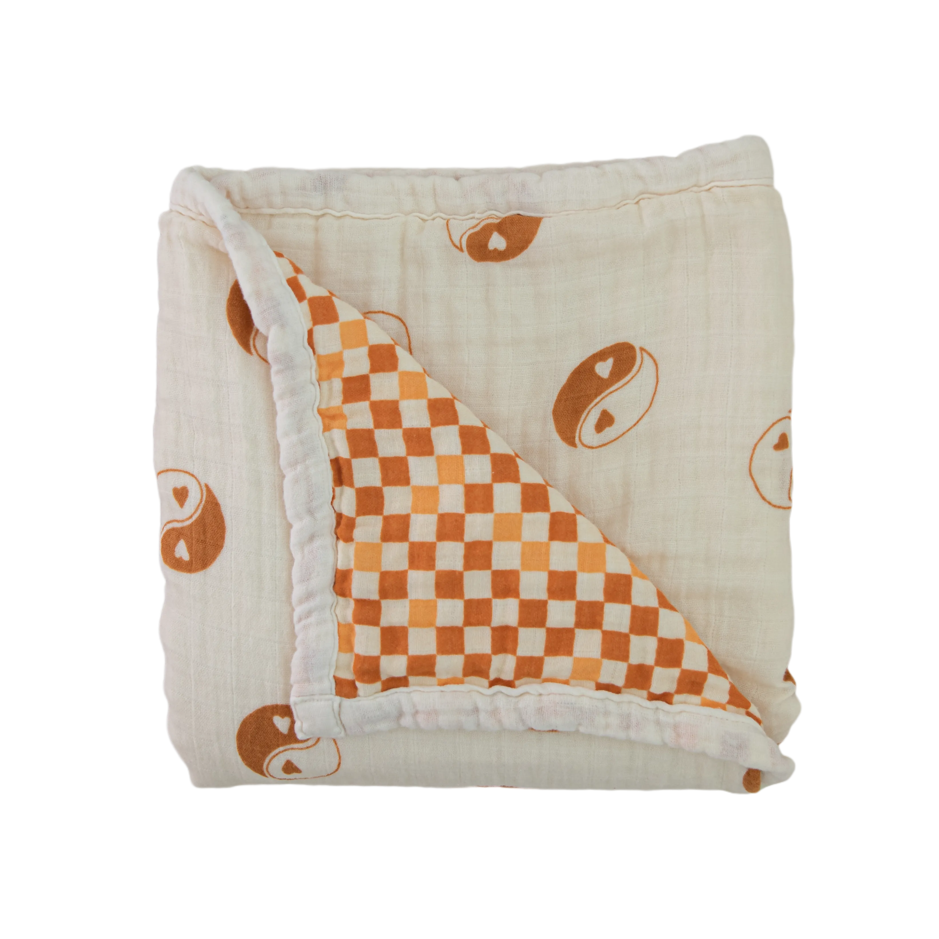 BP Yin Yang reversible muslin quilt