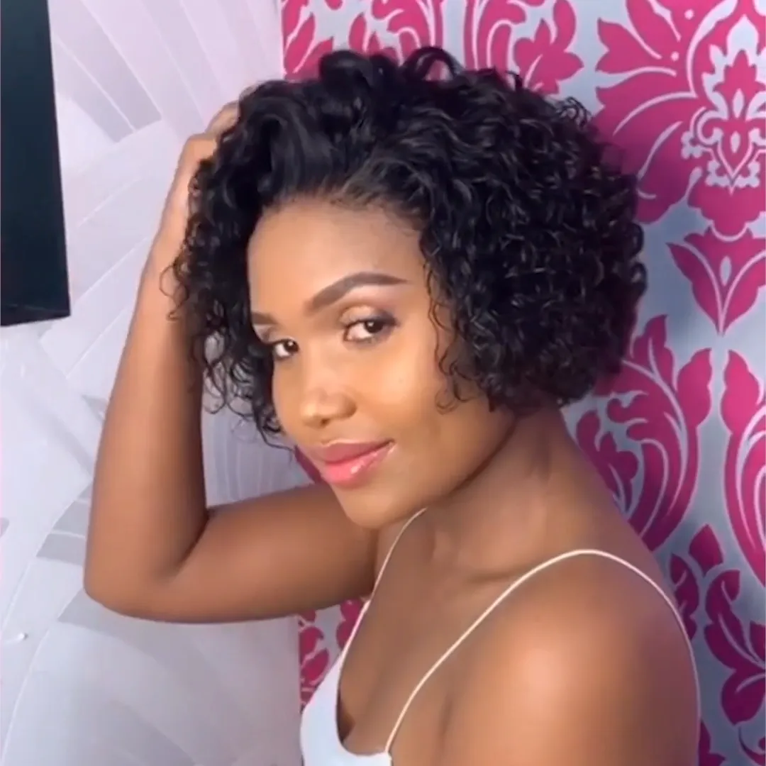 Brazilian Virgin Women Deep Wave Hair Style | Human Hair