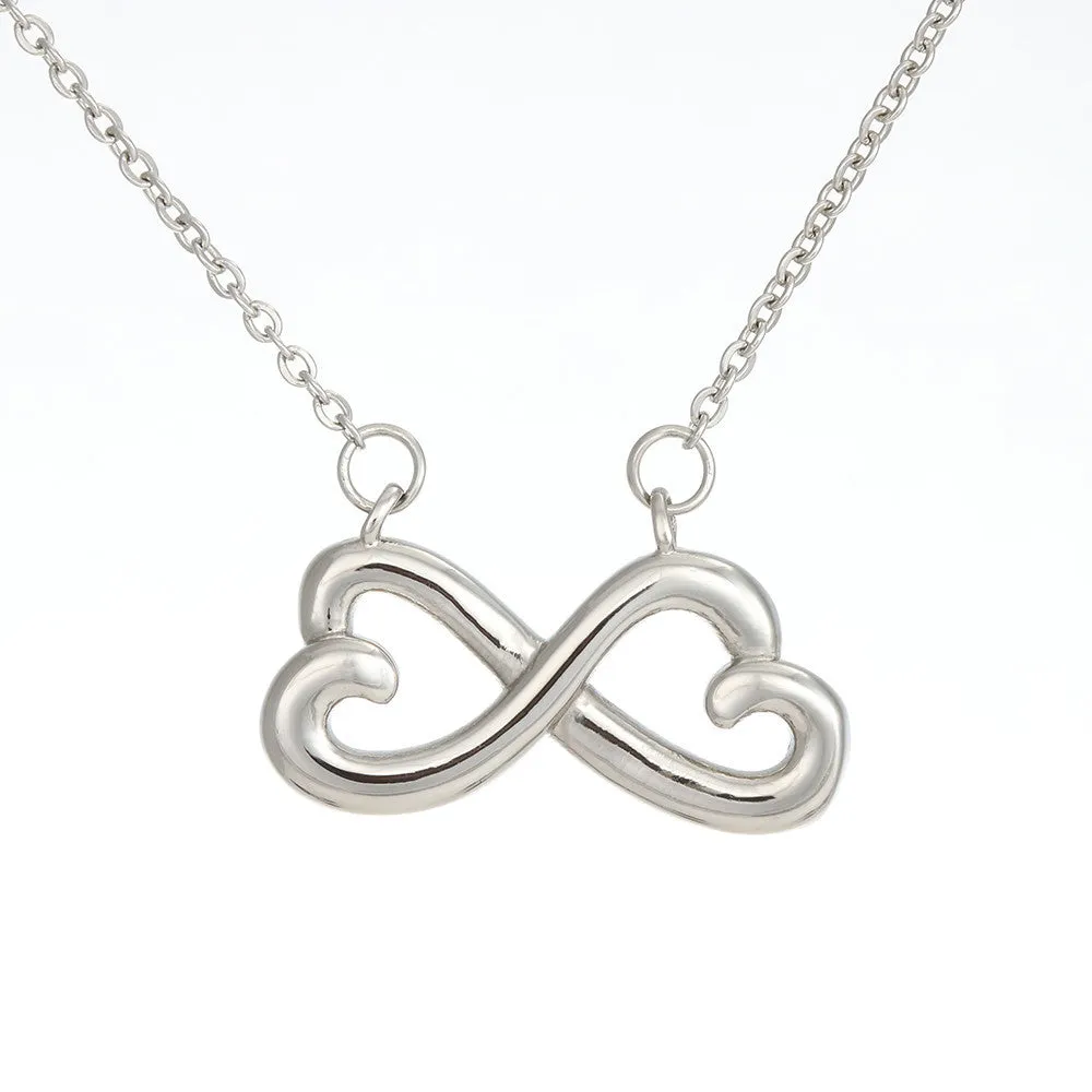 Bridesmaid Infinity Necklace