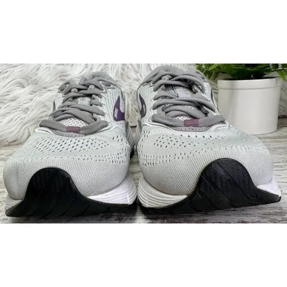 Brooks Ariel 20 Running Shoes 1203151B009 Women’s Size 8 B Oyster/Alloy/Grape