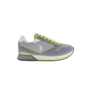 Brown Polyester Men Sneaker