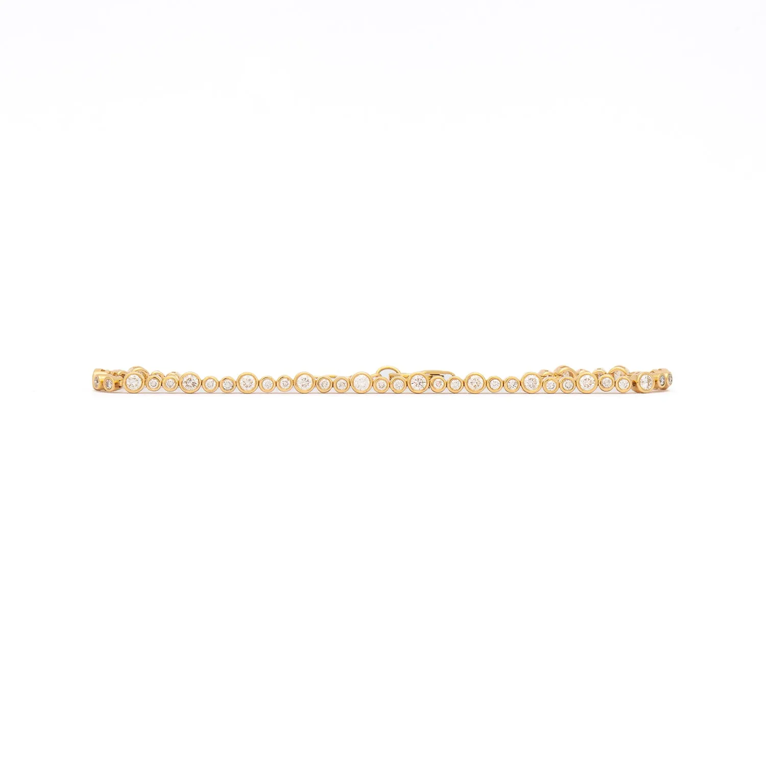 Bubble Bezel Tennis Bracelet