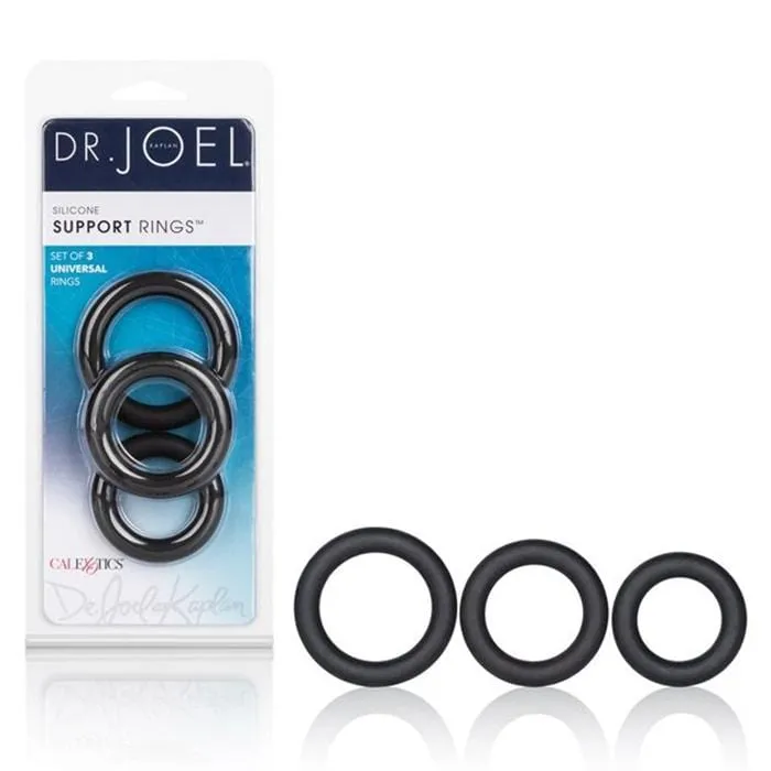 Calexotics Dr. Joel Kaplan Silicone Support Rings - Black