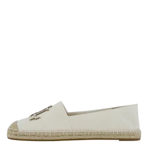 Cameryn III Canvas & Leather Espadrille Soft White / Neutral / Soft White