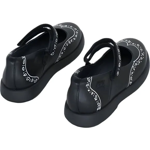 Camper Kids Girls Duet Mary Jane Flat Shoes, Black, Size 11 Little Kid 29 EU