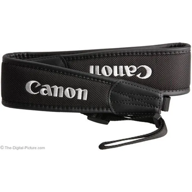 Canon Pro 600x Light Weight Wide Padded Neck Strap Black