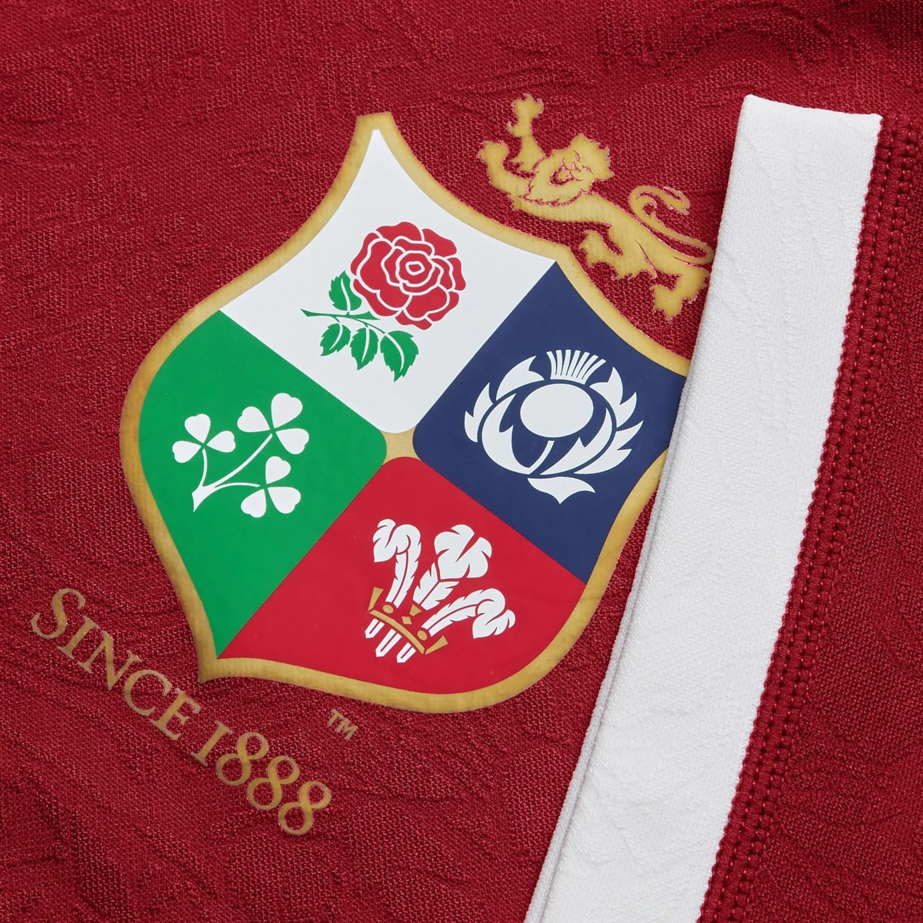 Canterbury British & Irish Lions Rugby Unisex Replica Jersey | Red | 2025